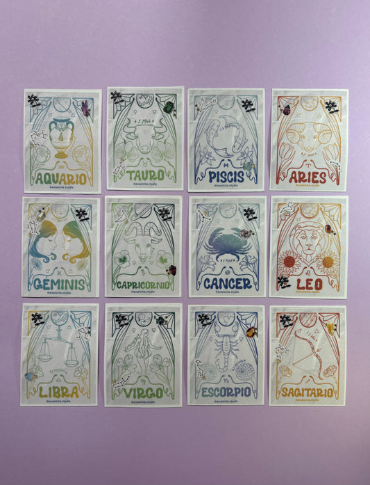 Stickers Zodiaco